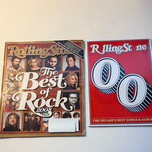 the Rolling Stone ‘'The Best of Rock' 2008 and The Decades Best Albums 2010